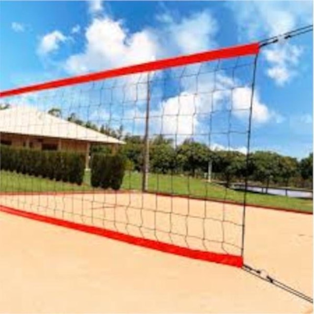 REDE OFICIAL PARA FUTVOLEI FABRICADA EM NYLON COM 2 FAIXAS EM PVC